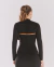 Casulo / Bolero Karina - suede preto na internet