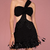Vestido Pena - Preto - Victória Facó