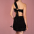 Vestido Pena - Preto