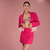 Blazer Cropped Plume - Rosa Pink na internet