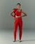 Calça Trança - Vermelho - Victória Facó