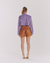 Casaco cropped Lilla - comprar online