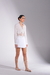 Camisa Renda Lírio - off white - loja online