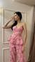 Conjunto Calça e Corset Gerberie - rosa bubblegum - comprar online