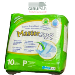 Fralda Geriatrica P c/ Barreira 10 un - Mastersoft