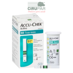 Tiras para Glicose Active c/ 50 - Accu-Chek