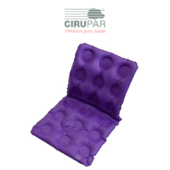 Assento Água Quadrada com Encosto Inflável 048 - Bioflorence