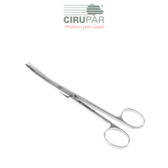 Tesoura Metzembaum Curva 15cm 0333 - ABC