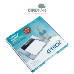 Balança digital com bioimpedância Glass 7FW - G-Tech