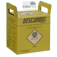 Coletor de Material Perfuro Cortante Ecologic Descarbox