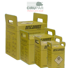 Coletor de Material Perfuro Cortante Ecologic Descarbox