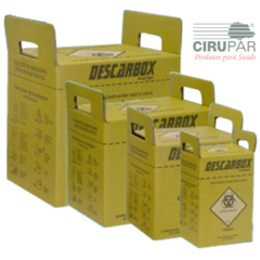 Coletor de Material Perfuro Cortante Ecologic Descarbox