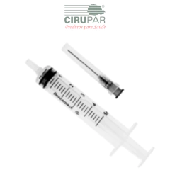 Seringa com agulha 25x0,7 LS Descarpack kit com 10 un - comprar online