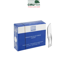 Lamina de Bisturi Aço Carbono Nº10 Maxicor