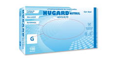 Luva Procedimento Nitrilo s/Pó Azul Nugard