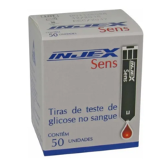 Tira para Glicose Sens c/50un - Injex