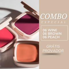 COMBO BLUSH CREMOSO - 6 UND CADA+ PROVADOR