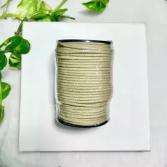 Novo! Cordão Colorido 100% Algodão - Fendi 3mm