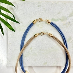 Conjunto 10 Terminal Metal ZAMAC Dourado/Prata - Fibra Estúdio | Materiais para Macramê