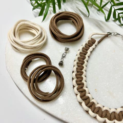 Kit para Colar Nó Quadrado em Macramê! - comprar online