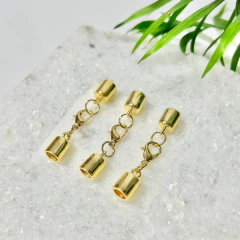 Conjunto Montado Terminais para Colar - Dourado METAL ZAMAC - comprar online