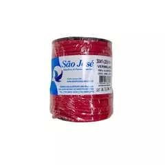 Cordão Colorido 4mm (50m) São José - VERMELHO na internet