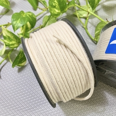 Cordão de Algodão 4mm São José: Rolo de 50 Metros na Cor Cru! na internet