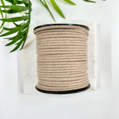 Cordão Colorido 100% Algodão - Cáqui Acinzentado 4MM na internet