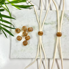 Conta Resina Redonda Nude