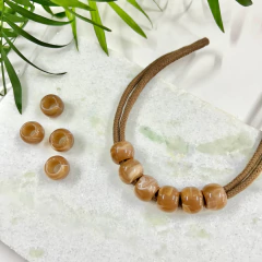 Conta Resina Redonda Nude - loja online