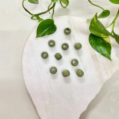 Conta Resina Redonda Verde Folha na internet