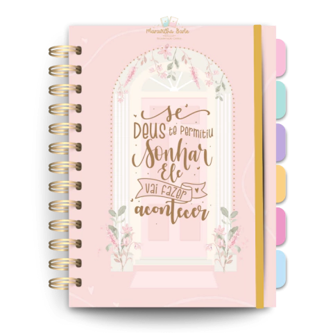 Planner Collor Master - Se Deus te Permite - comprar online