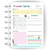 Refil Clean Planner Diário