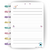 Caderno de Disco Capa Flexível - Color School - comprar online