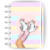 Caderno de Disco Capa Dura Clean