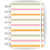 Caderno de Disco Capa Dura Clean