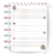 Refil Para Caderno de Disco - Gatinho Pusheen