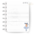 Refil Para Caderno de Disco - Alice