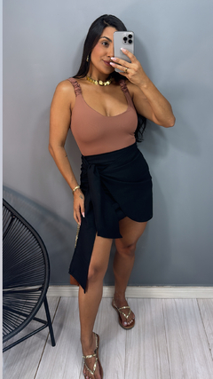 Body Alça Franzida - Bijoux Love