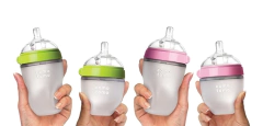 Pack x 2 Mamaderas COMOTOMO 150 ml rosa - comprar online