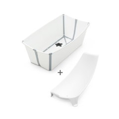 FLEXI BATH - bañera plegable con soporte STOKKE - blanca