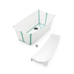 FLEXI BATH - bañera plegable con soporte STOKKE - verde