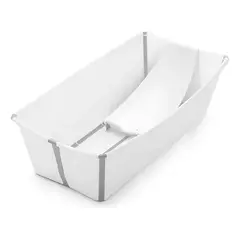 FLEXI BATH X-LARGE - bañera plegable con soporte STOKKE - blanca