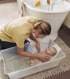 FLEXI BATH X-LARGE - bañera plegable con soporte STOKKE - blanca - tienda online