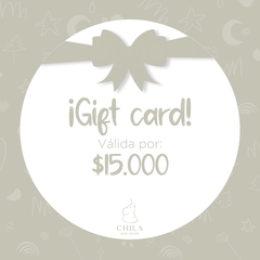 GIFT CARD $ 15.000