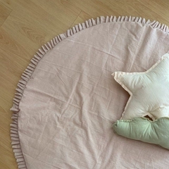 Alfombra redonda con volados - playmat (varios colores) en internet