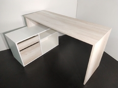 Escritorio Pc Oficina Melamina Nordico Moderno Juvenil C1