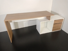 Escritorio Pc Oficina Melamina Nordico Moderno Juvenil C1 - comprar online