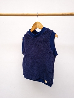 Chaleco Teddy Azul - Grekos