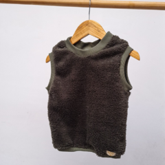 Chaleco Teddy verde